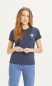 Preview: ROSA owl print basic tee - T-Shirt - navy